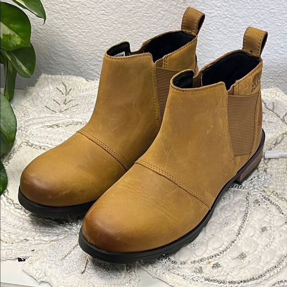 🎉HP🎉 Sorel Brown Leather Ankle Booties - Picture 15 of 16